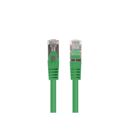 Lanberg Patchcord CAT.6 FTP 1M fluke passed 10-pack, Green | PCF6-20CC-0100-G