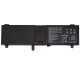 Nešiojamo kompiuterio baterija ASUS C41-N550, 59Wh, 4000mAh, Power Plant