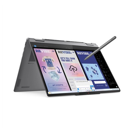 Lenovo- Yoga 7 2-in-1 14ILL10 Intel | Luna Grey | 14 " | OLED | Touchscreen | WUXGA | 1920 x 1200 pixels | Intel Core Ultra 7 | 