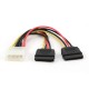 CABLE POWER SATA X2 15CM/CC-SATA-PSY GEMBIRD