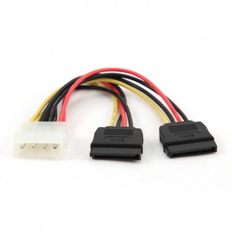 CABLE POWER SATA X2 15CM/CC-SATA-PSY GEMBIRD