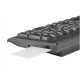 Natec | Moray | Keyboard with Smart ID card reader | Wired | US | Black