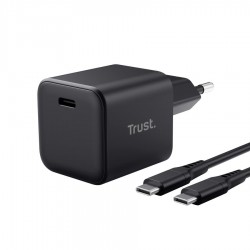 MOBILE CHARGER WALL MAXO 65W/USB-C BLACK 26046 TRUST