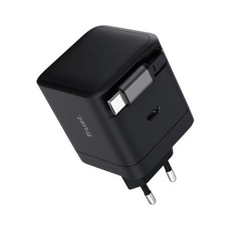 MOBILE CHARGER WALL MAXO 65W/RTRCT USB-C PD 25805 TRUST