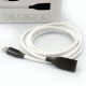  b mark i NAUJIENA! /i /b /mark Silikoninis kabelis USB-Lightning (baltas, 1m)