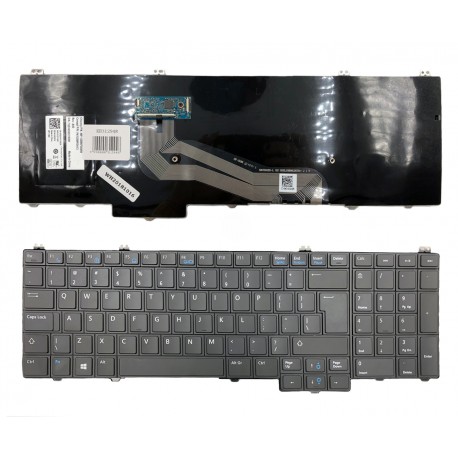 Klaviatūra Dell: Latitude 15-5000, E5540