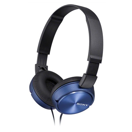 Sony Foldable Headphones MDR-ZX310 Headband/On-Ear, Blue