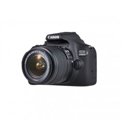Canon EOS 2000D 18-55 III EU26 SLR Camera Kit, Megapixel 24.1 MP, ISO 12800, Display diagonal 3.0 ", Wi-Fi, Video recording, APS