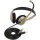 Koss Headphones CS100 Headband/On-Ear, 3.5mm (1/8 inch), Microphone, Black/Gold,