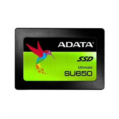 ADATA Ultimate SU650 ASU650SS-240GT-R 240 GB, SSD form factor 2.5”, SSD interface SATA, Write speed 450 MB/s, Read speed 520 MB/