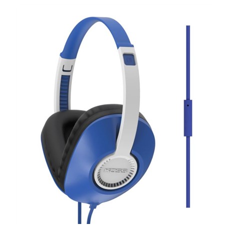 Koss Headphones UR23iB Headband/On-Ear, 3.5mm (1/8 inch), Microphone, Blue,