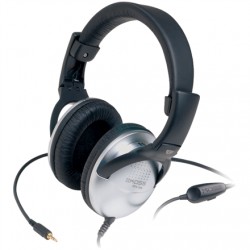 Koss Headphones UR20 Headband/On-Ear, 3.5mm (1/8 inch), Black/Silver, Noice canceling,