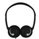 Koss Headphones KPH25k Headband/On-Ear, 3.5mm (1/8 inch), Black,