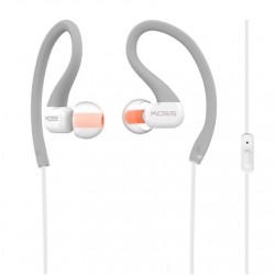 Koss Headphones KSC32iGRY In-ear/Ear-hook, 3.5mm (1/8 inch), Microphone, Grey,
