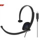 Koss Headphones CS195 USB Headband/On-Ear, USB, Microphone, Black,