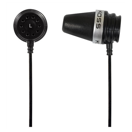 Koss Headphones Sparkplug In-ear, 3.5 mm, Black, Noice canceling,