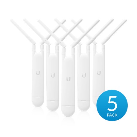 Ubiquiti UniFi UAP-AC-M-5Pack Mesh Access Point Wi-Fi standards 802.11a/b/g/n/ac, 867 Mbit/s, 10/100/1000 Mbit/s, Ethernet LAN (