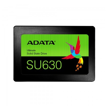 ADATA Ultimate SU630 3D NAND SSD 960 GB, SSD form factor 2.5”, SSD interface SATA, Write speed 450 MB/s, Read speed 520 MB/s