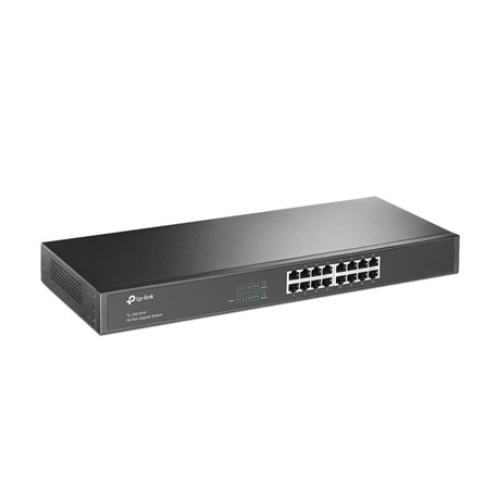 TP-LINK Switch TL-SG1016 Unmanaged, Rack Mountable, 1 Gbps (RJ-45) ports quantity 16
