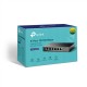 TP-LINK Switch TL-SF1006P Unmanaged, Desktop, 10/100 Mbps (RJ-45) ports quantity 6, PoE+ ports quantity 4, Power supply type Ext