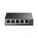 TP-LINK Switch TL-SF1005LP Unmanaged, Desktop, 10/100 Mbps (RJ-45) ports quantity 5, PoE ports quantity 4, Power supply type Ext