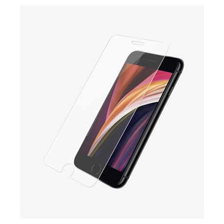 PanzerGlass Screen Protector, Iphone 6/6s/7/8/SE (2020), Glass, Crystal Clear, Rounded edges