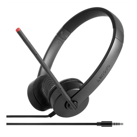 Lenovo Analog Headset Essential Stereo Black