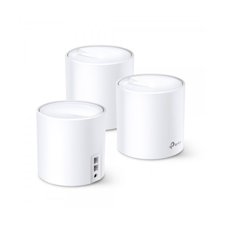 TP-LINK Whole-Home Wi-Fi System Deco X20(3-pack) 802.11ac, 1201 Mbit/s, 10/100/1000 Mbit/s, Ethernet LAN (RJ-45) ports 2