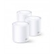TP-LINK Whole-Home Wi-Fi System Deco X20(3-pack) 802.11ac, 1201 Mbit/s, 10/100/1000 Mbit/s, Ethernet LAN (RJ-45) ports 2