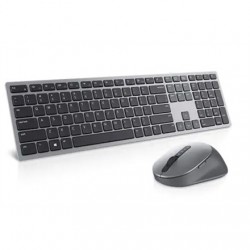Dell Premier Multi-Device Keyboard and Mouse KM7321W Wireless, Wireless (2.4 GHz), Bluetooth 5.0, Batteries included, US Interna