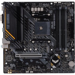 Asus TUF GAMING B550M-E Processor family AMD, Processor socket AM4, DDR4 DIMM, Memory slots 4, Supported hard disk drive interfa