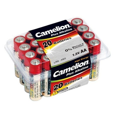 Camelion LR6-BP20 AA/LR6, Plus Alkaline, 20 pc(s)