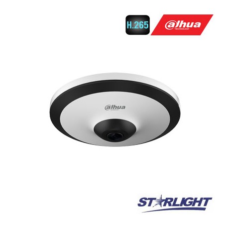 Fish-Eye IP kamera EW5541-AS. STARLIGHT 5MP 25fps. 360°, IR iki 10m., IVS, WDR