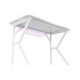 Genesis Gaming Desk Holm 320 RGB Headphone holder, Cup holder, Gamepad holder, Monitor shelf, Organizer cables, White