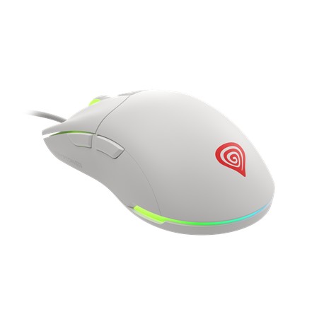 Genesis Ultralight Gaming Mouse Krypton 750 Wired, 8000 DPI, USB 2.0, White