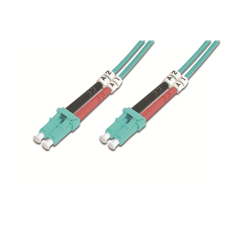 Digitus Patch Cord FO, LC to LC MM OM3 50/125 µ, 1m
