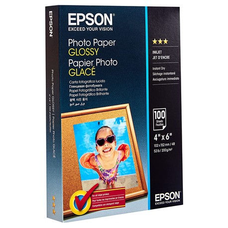 Epson Photo Paper Glossy 10 x 15 cm, 200 g/m²