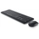 Dell Keyboard and Mouse KM3322W Wireless (2.4 GHz), Batteries included, Russian (QWERTY), Black