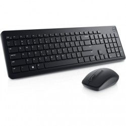 Dell Keyboard and Mouse KM3322W Wireless (2.4 GHz), Batteries included, Estonian (QWERTY), Black