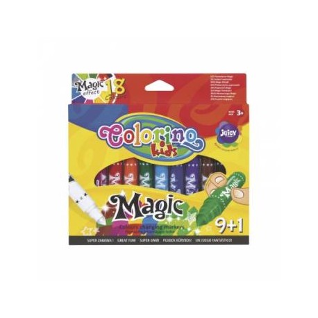 Flomasteriai Colorino Kids Magic keičiantys spalvas, 9+1 spalvų