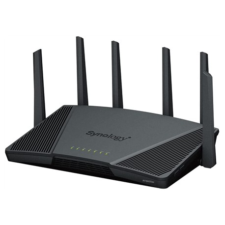 Synology RT6600ax Ultra-fast and Secure Wireless Router for Homes Synology Ultra-fast and Secure Wireless Router for Homes RT660