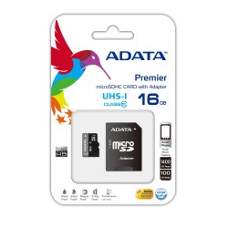 ADATA 16GB MicroSDHC UHS-I Class10 +ad
