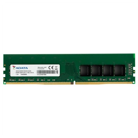 ADATA Premier DDR4 RAM 16 GB, U-DIMM, 3200 MHz, PC/server, Registered No, ECC No