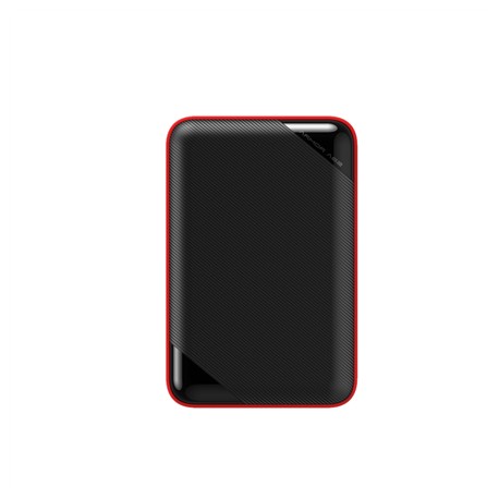 Silicon Power Portable Hard Drive ARMOR A62 1000 GB, USB 3.2 Gen1, Black/Red