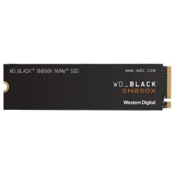 SSD|WESTERN DIGITAL|Black SN850X|1TB|M.2|PCIE|NVMe|Write speed 6300 MBytes/sec|Read speed 7300 MBytes/sec|2.38mm|TBW 600 TB|WDS1