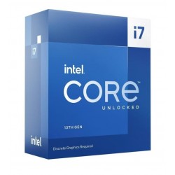 CPU|INTEL|Desktop|Core i7|i7-13700K|Raptor Lake|3400 MHz|Cores 16|24MB|Socket LGA1700|125 Watts|GPU UHD 770|BOX|BX8071513700KSRM