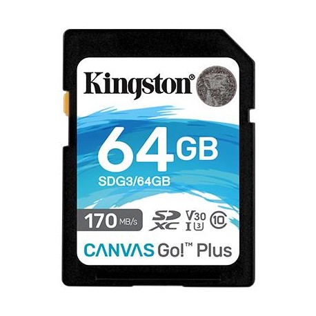 MEMORY SDXC 64GB UHS-I/SDG3/64GB KINGSTON
