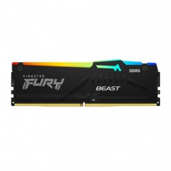 Kingston Fury Beast RGB 16 GB, DDR5, 5200 MHz, PC/server, Registered No, ECC No, 1x16 GB