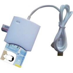 USB PC SC SMART CARD READER N68 WHITE