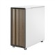 Fractal Design North Chalk White, Power supply included No